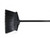 Light Sweep Upright Broom Stiff- 5" Trim - Head And Handle