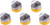 Graco 248936 Rac X Solvent Seal Kit (5pk)