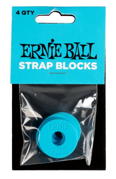 Ernie Ball 5619 Blue Strap Blocks 4pk