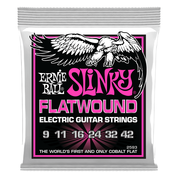 Ernie Ball 2593 Super Slinky Flatwound 9-42