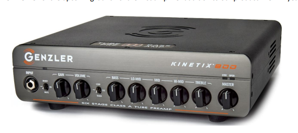 Genzler Kinetix KNX-800 Tube Pre Head