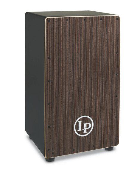 Latin Percussion LP1428NYSW City Exotic Cajon with Walnut Craftwood Soundboard
