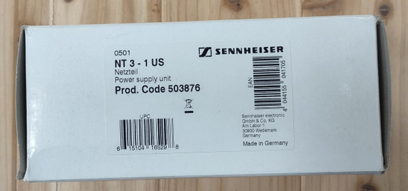 Sennheiser NT3-1 Power Supply