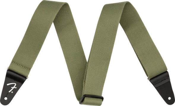 Fender Supersoft Strap, Olive, 2"
