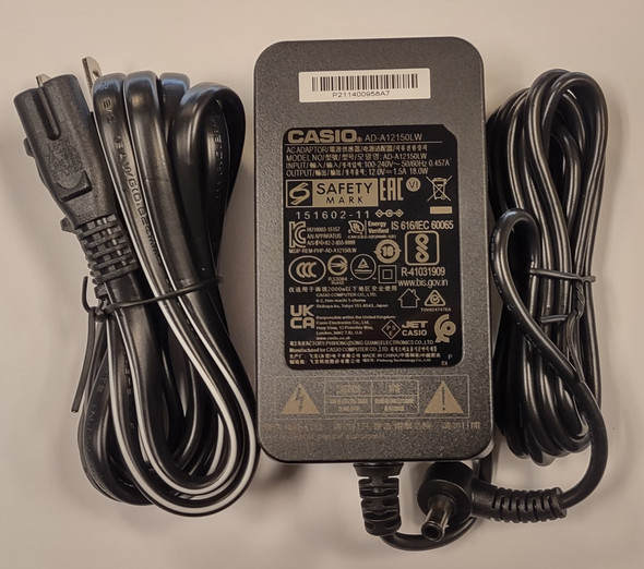 Casio ADA12150LW AC Adapter
