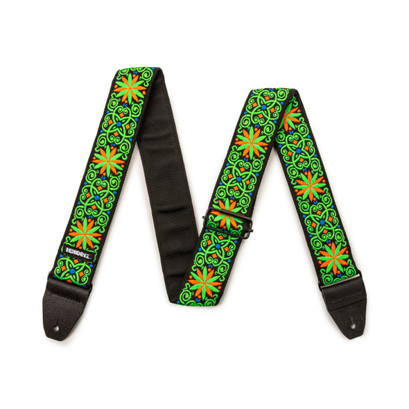 Dunlop JH26 Blacklight Fillmore Green Strap