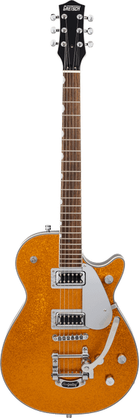 Gretsch G5230T Electromatic® Sparkle Jet™ FT Single-Cut with Bigsby®, Laurel Fingerboard, Gold Sparkle