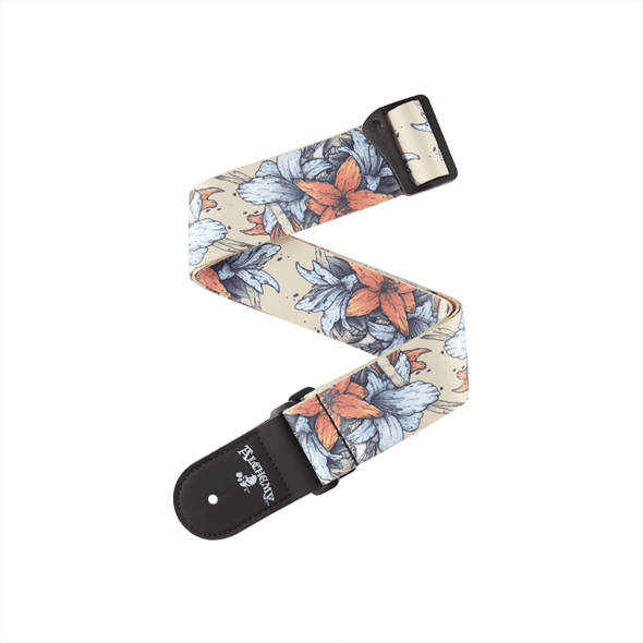 D'Addario Alchemy Guitar Strap Death in Bloom