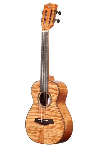 Ohana Concert Satin Okoume Abalone Floral Ukulele