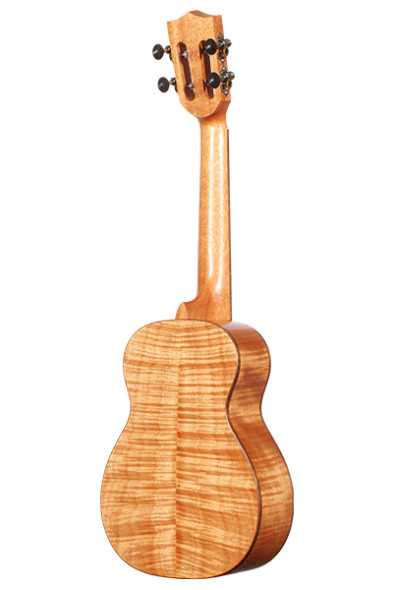 Ohana Concert Satin Okoume Abalone Floral Ukulele