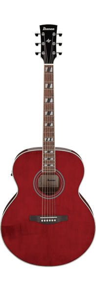 Ibanez AJ70M1E Wine Red
