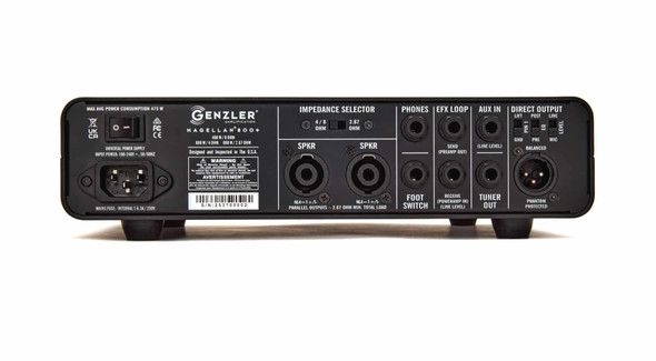Genzler MG800+ Bass Head