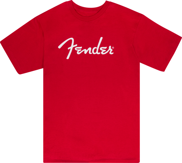 Fender® Spaghetti Logo T-Shirt, Dakota Red, XXL