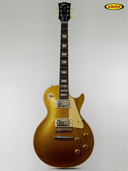 Gibson Custom LE 1957 Les Paul Reissue with TV Jones Powertron, VOS, Gold Sparkle Top