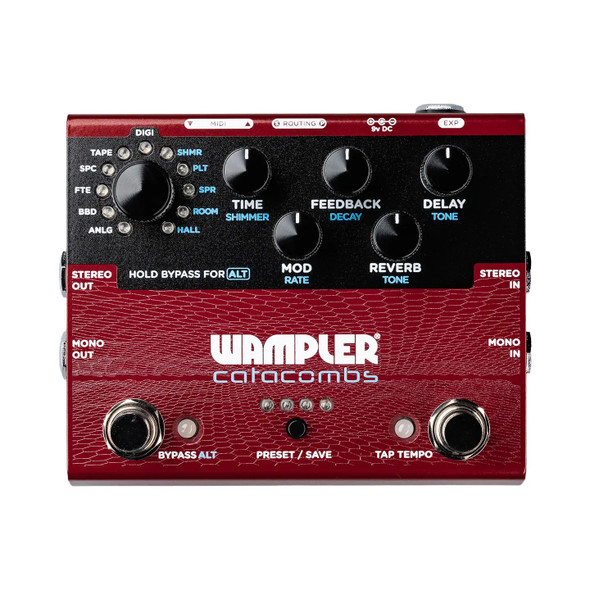 Wampler Catacombs Reverb and Delay