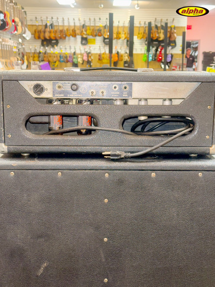 Used 1965 Fender 'Black Panel' Bassman Head & 2x12" Cab
