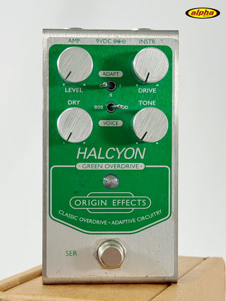 Used Origin Effects Halcyon Green Overdrive