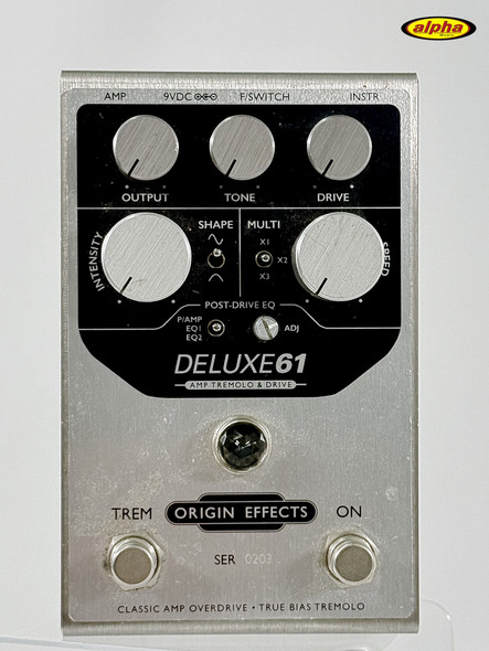 Used Origin Effects DELUXE61 Amp Tremolo & Drive