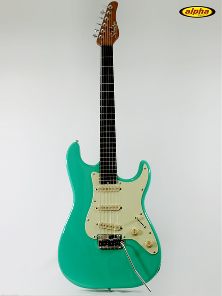 Used Schecter Nick Johnston Traditional, Atomic Green