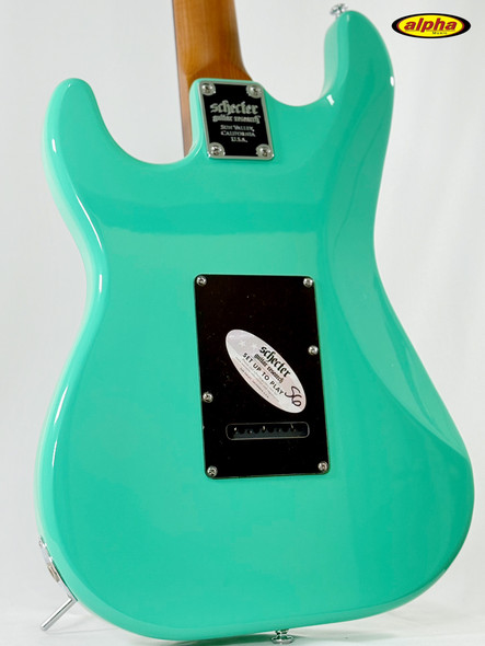 Used Schecter Nick Johnston Traditional, Atomic Green