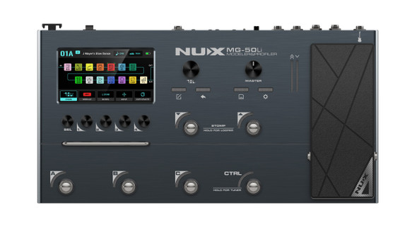 NuX MG-50Li Modeler Multi-Effect Blue