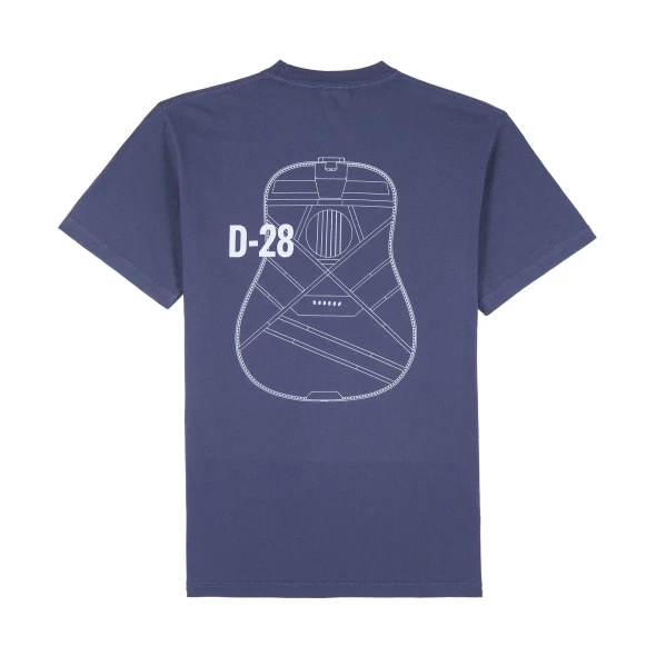 Martin D-28 Blueprint T-shirt XL