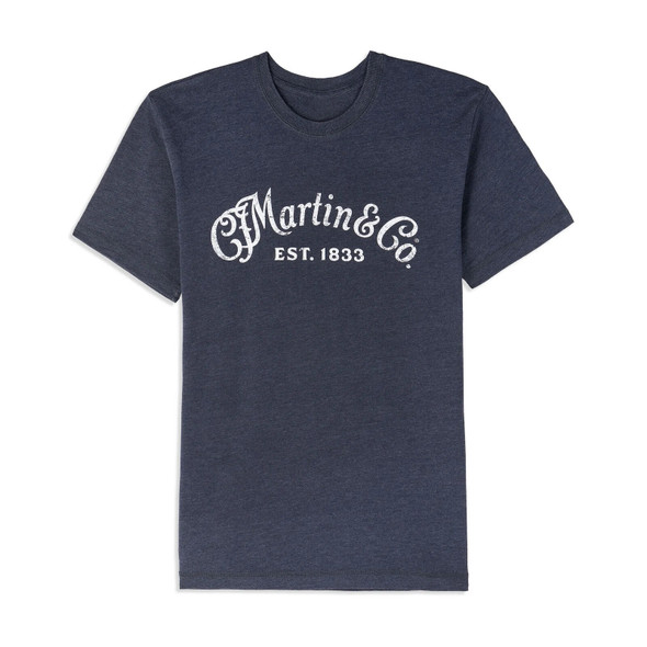 Martin Retro Navy 2X Tshirt