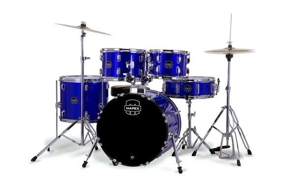 Mapex Comet CM5044FTCIB Blue 20" kick Drum Set