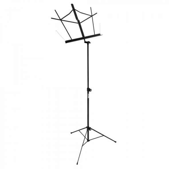 On Stage SM7122B Compact Sheet Music Stand (Black)