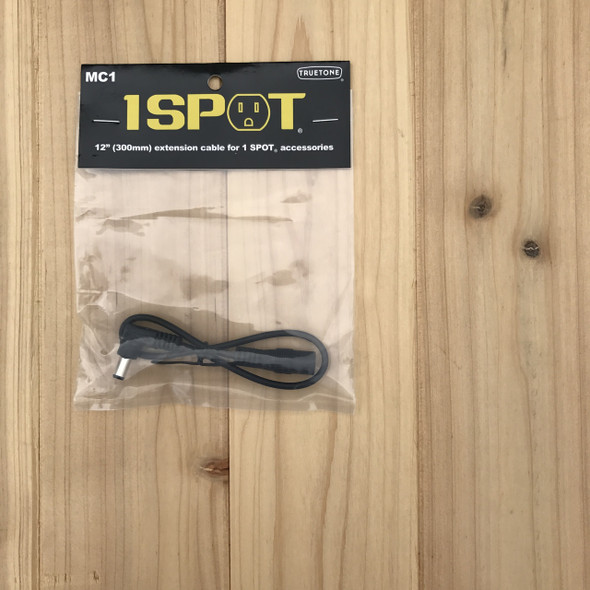 Truetone MC1 12" Extension Pedal Power Cable F-M 5.5 x 2.1mm