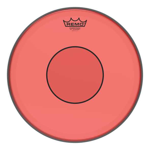 Remo P7-0314-CT-RD 14" Red Powerstroke 77