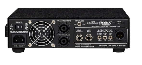 Mesa/Boogie Subway D-800 Bass Head