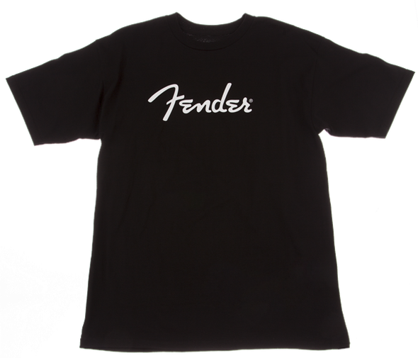 Fender® Spaghetti Logo T-Shirt, Black, M