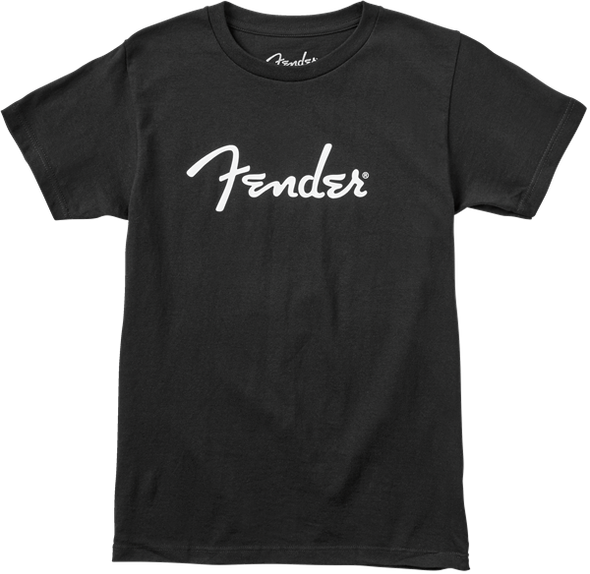 Fender® Spaghetti Logo T-Shirt, Black, S