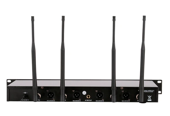 American Audio WM-419 4 Channel Handheld Wireless Mic System