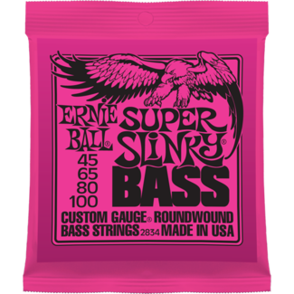 Ernie Ball 2834 Super Slinky 45-100 Electric Bass Strings