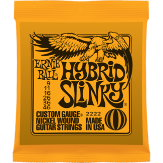 Ernie Ball 2222 Hybrid Slinky 9-46 Electric Guitar Strings