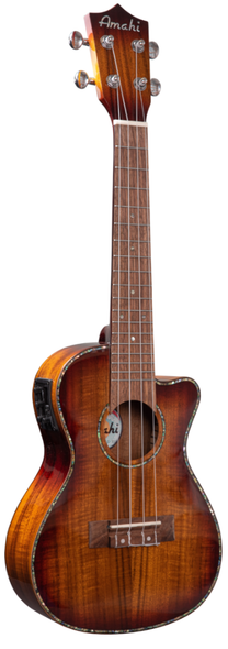 Amahi UK-KOK-CEQ Koa, Concert EQ w-bag