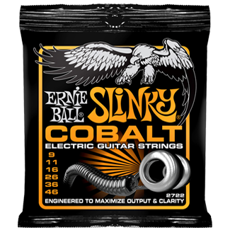 Ernie Ball 2722 Cobalt Hybrid Slinky 9-46 Electric Guitar Strings