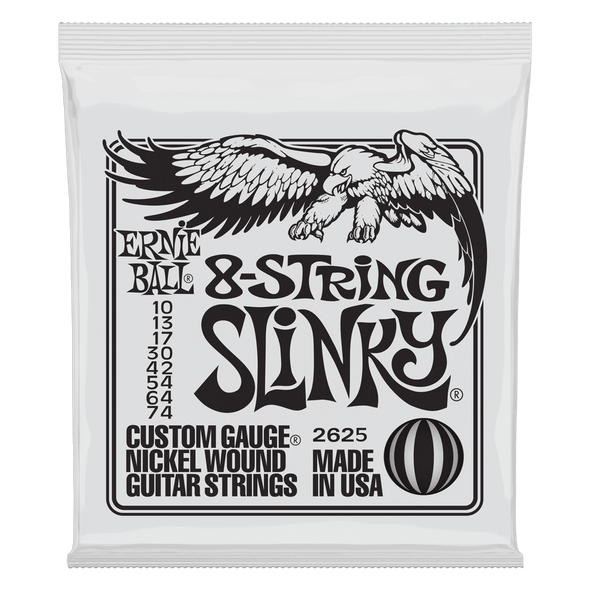 Ernie Ball 8 String Slinky 2625