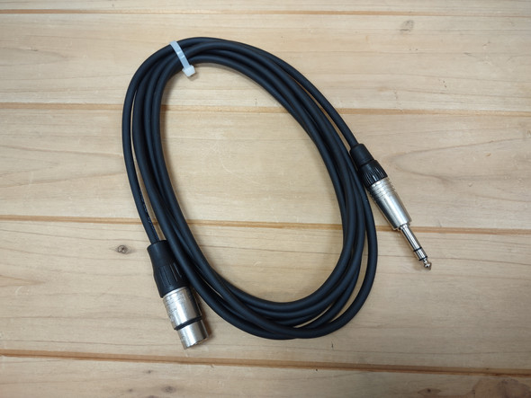 Pro Co Excellines BPGBQXF-10 Balanced Patch Cable TRS-XLRF