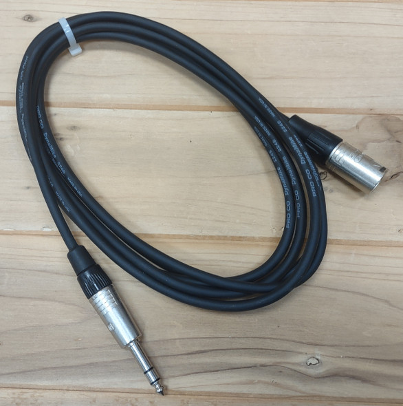 Pro Co Excellines BPGBQXM-6 Balanced Patch Cable TRS-XLRM