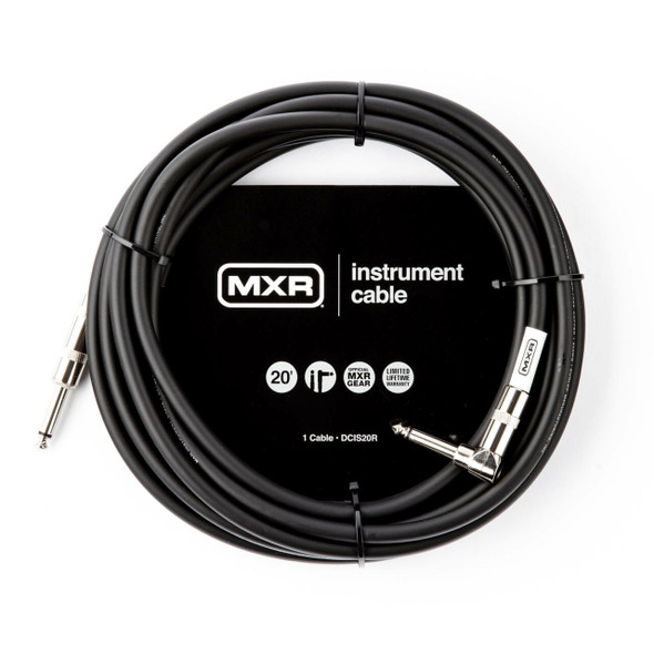 MXR® 20 FT Standard Instrument Cable - RIGHT / STRAIGHT DCIS20R