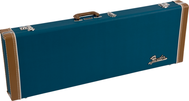 Fender Classic Series Wood Case - Strat®/Tele®, Lake Placid Blue