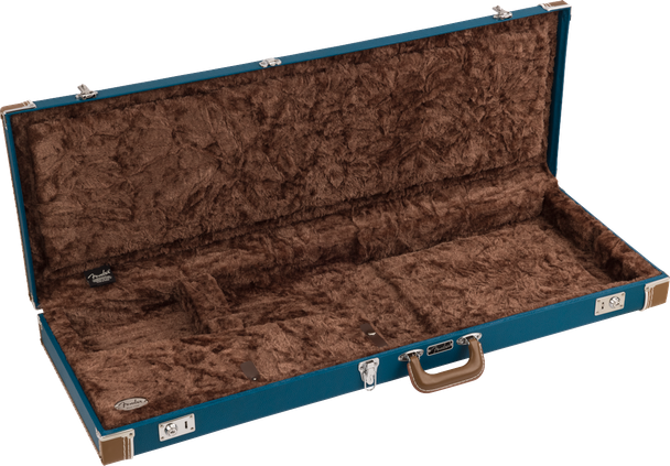 Fender Classic Series Wood Case - Strat®/Tele®, Lake Placid Blue