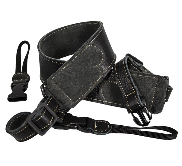 Franklin Banjo Strap – Glove Leather – Quick Release Blk BJ-BK