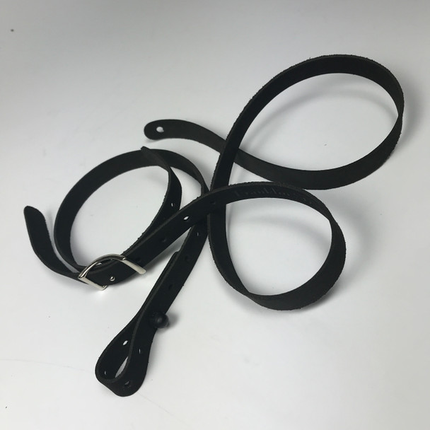 Franklin Mandolin Strap One-Piece Design Black M1-BK