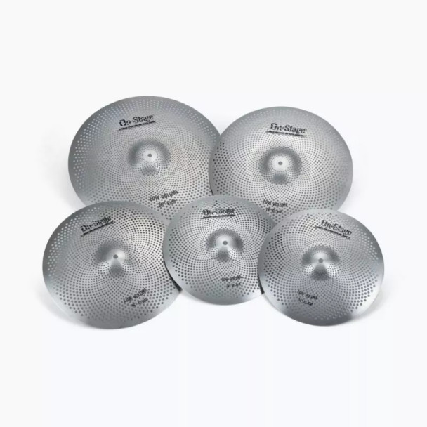On Stage LVCP5000 Low Volume Cymbal Pack
