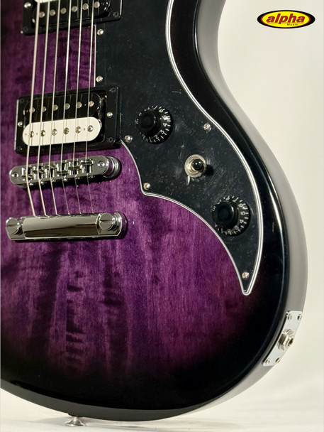 Gibson Victory Figured Purple Burst w/cs