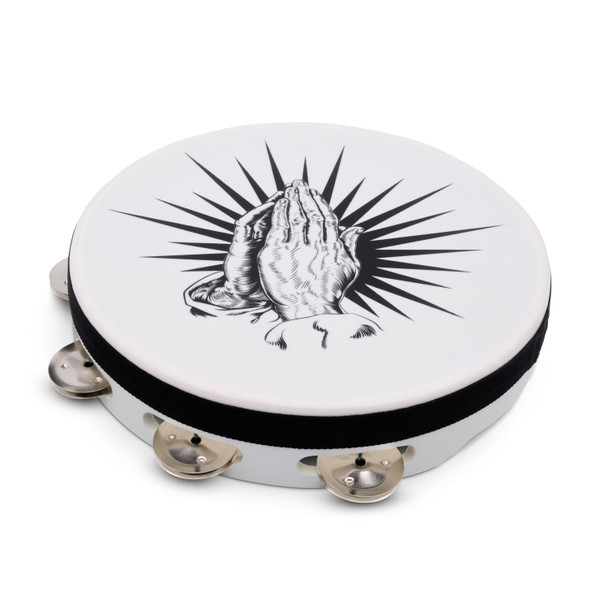 Latin Percussion LP3161PH-WH Praying Hands Tambourine